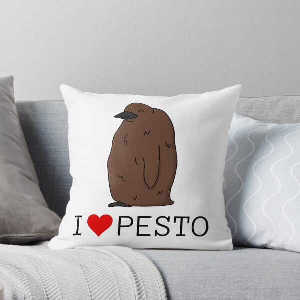 Item preview, I Love Pesto the Penguin designed and sold by Magnolia Valley Art.