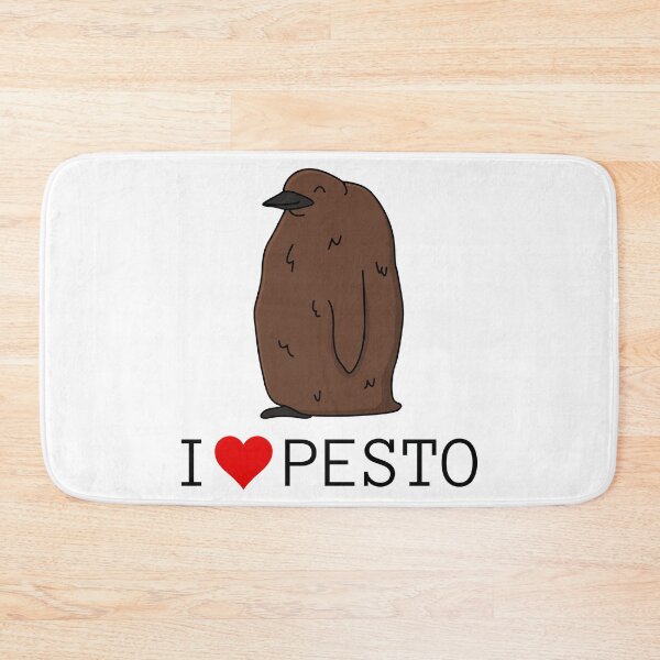 Item preview, I Love Pesto the Penguin designed and sold by Magnolia Valley Art.