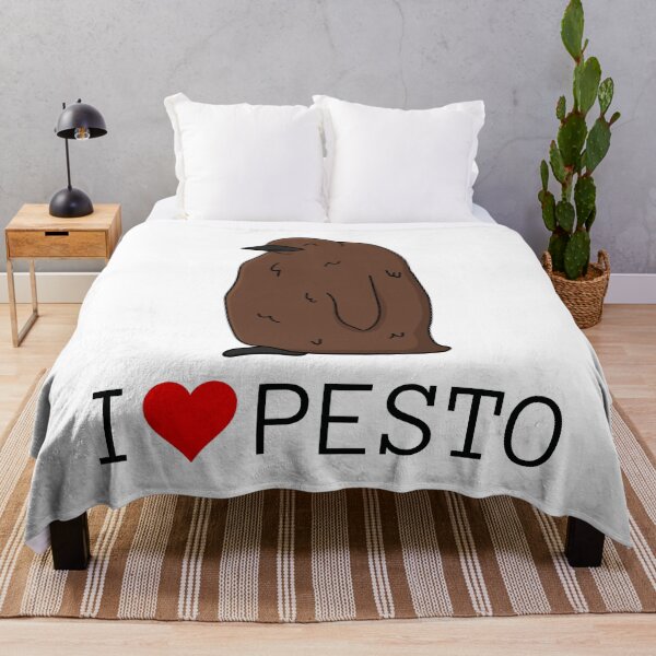 Item preview, I Love Pesto the Penguin designed and sold by Magnolia Valley Art.