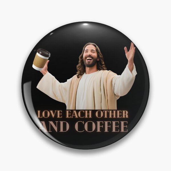 Item preview, Jesus Coffee Love Each Other designed and sold by Digitayaa.