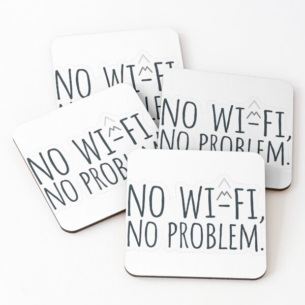 Item preview, No Wi-Fi, No Problem designed and sold by Gifts0.