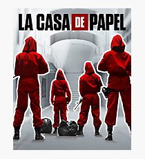 La casa de papel Photographic Print