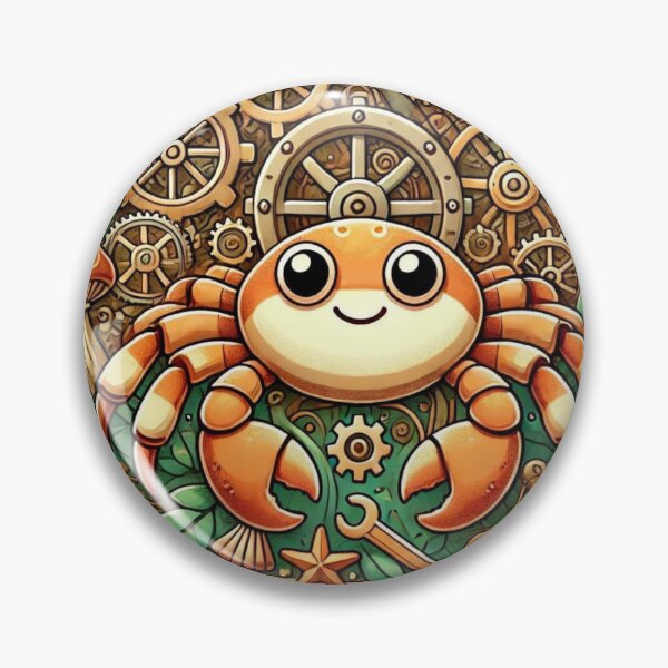 Item preview, Steampunk Crab Spider designed and sold by Sillytoe.