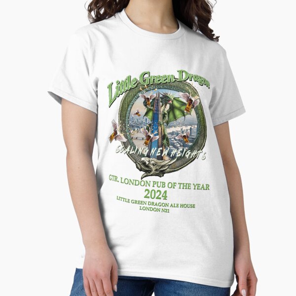 Item preview, Little Green Dragon London Pub of the Year 2024 designed and sold by Spyinthesky.