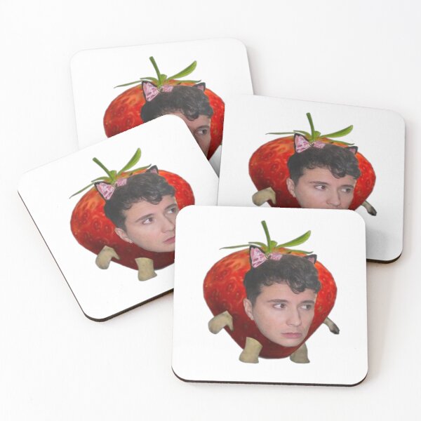 Item preview, Strawberry Dan catboy designed and sold by AmazingJupiter.