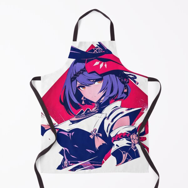 Item preview, Kujou Sara Genshin Print Design designed and sold by Senpaiwaves.