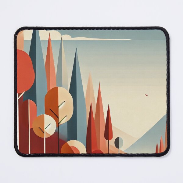Item preview, Minimalist Minnesota Autumn Forest and Lake designed and sold by Content by Steph.