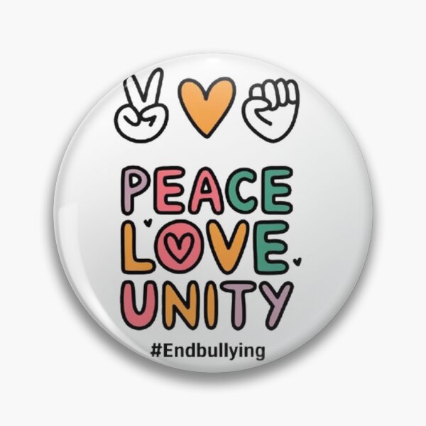 Item preview,  Peace Love Unity Orange Anti Bullying Unity Day Kids designed and sold by SztylishDesigns.