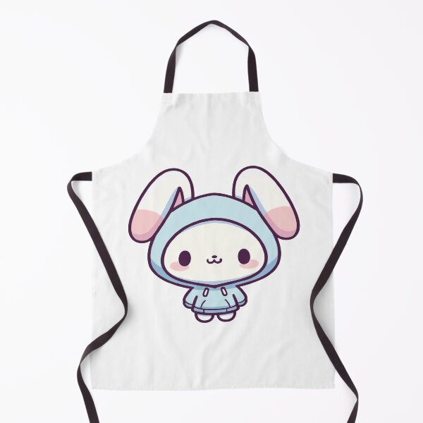 Item preview, Cute rabbit in kawaii chibi style wearing a sweater, hoodie or sweatshirt designed and sold by AdrianMDesigns.