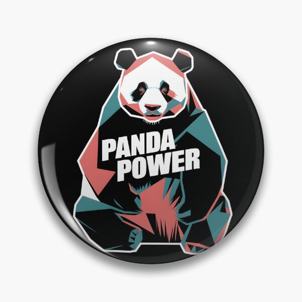 Item preview, Panda Power: Geometric Design designed and sold by dolla-designs-.