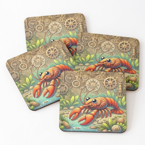 Item preview, Steampunk Crayfish designed and sold by Sillytoe.