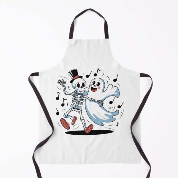 Item preview, Ghost & Skeleton, A Spooky Dance Party, funny idea ,  designed and sold by masteryStore.