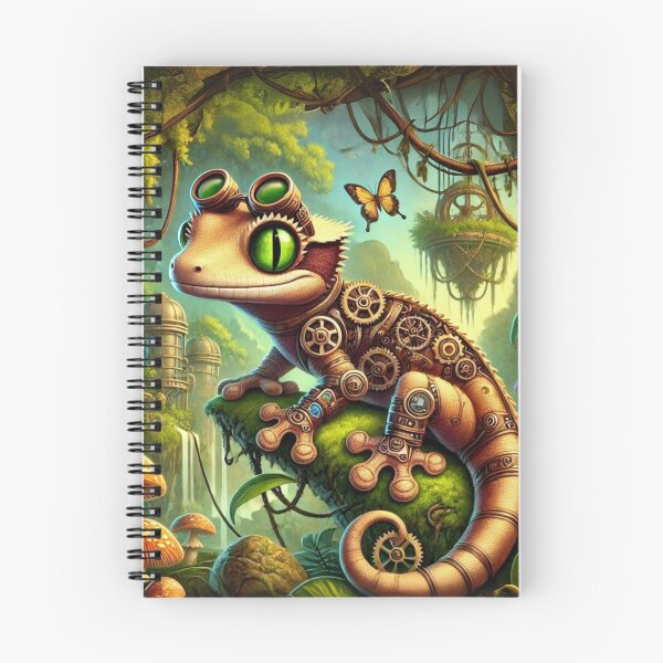 Item preview, Steampunk Crested Gecko designed and sold by Sillytoe.