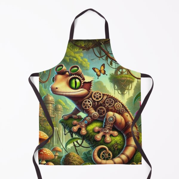 Item preview, Steampunk Crested Gecko designed and sold by Sillytoe.