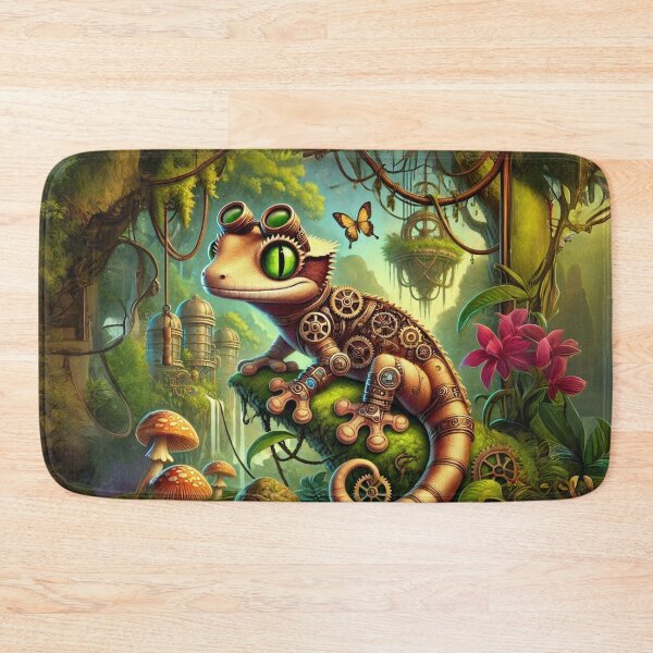 Item preview, Steampunk Crested Gecko designed and sold by Sillytoe.
