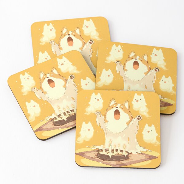 Item preview, Cute Corgi Ghost Seance with Adorable Spirits designed and sold by yinyuecreation.