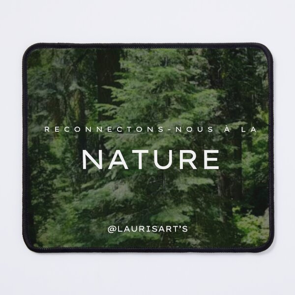 Item preview, French Version: Reconnect with Nature designed and sold by LAURISARTS.