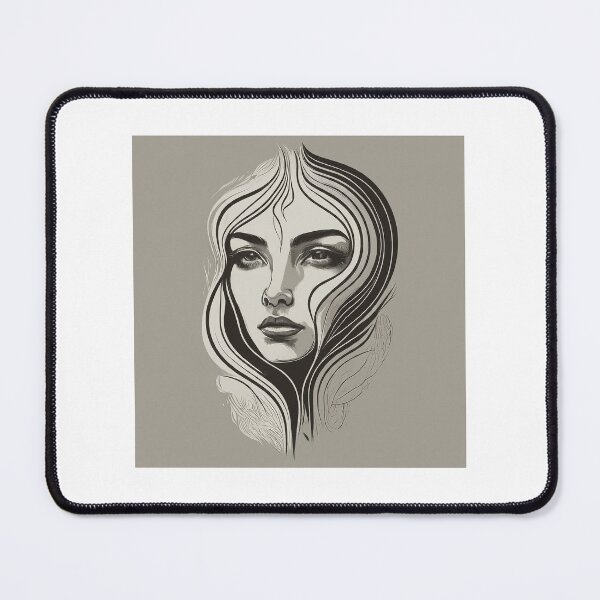 Item preview, Elegance in One Line: Expressive Face Art designed and sold by SeanOsShirts.