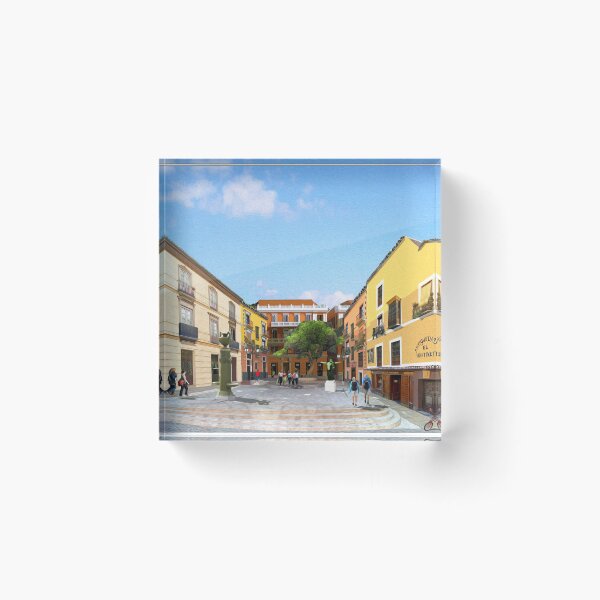Item preview, Malaga, Spain, San Pedro Alcantara square designed and sold by MalagaOnirica.