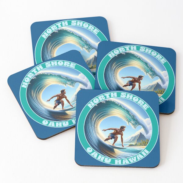 Item preview, Surfer North Shore Oahu Hawaii designed and sold by NPStudio.
