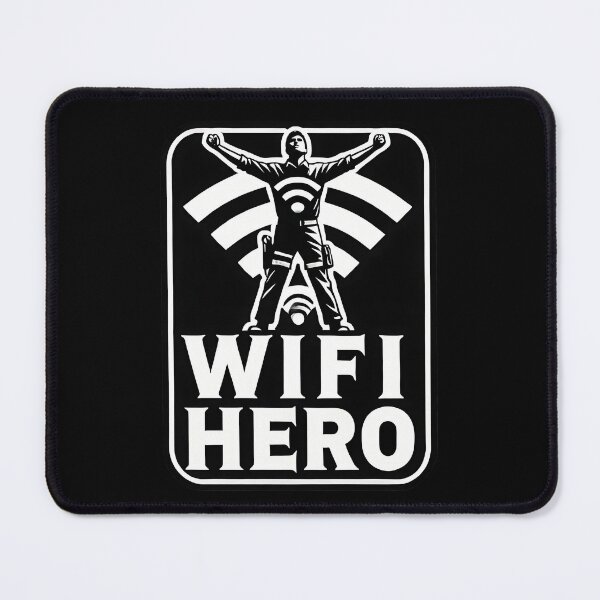 Item preview, WiFi Hero – Tech Support Tee for Network Gurus designed and sold by BlankCanvasHaHa.