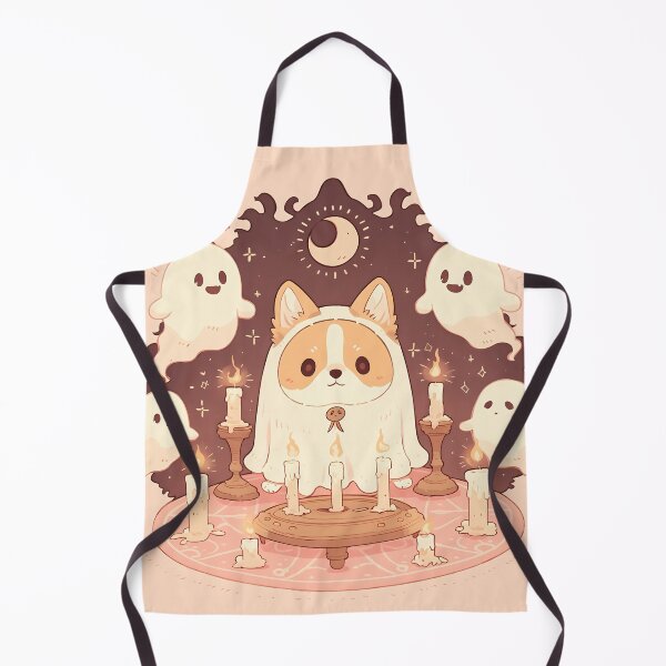 Item preview, Cute Corgi Ghost Seance with Adorable Spirits designed and sold by yinyuecreation.