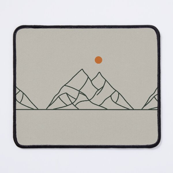 Item preview, Mountain Sunrise: Minimalist Horizon designed and sold by SeanOsShirts.