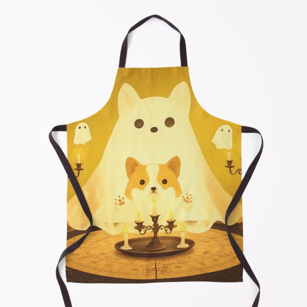 Item preview, Cute Corgi Ghost Seance with Adorable Spirits designed and sold by yinyuecreation.