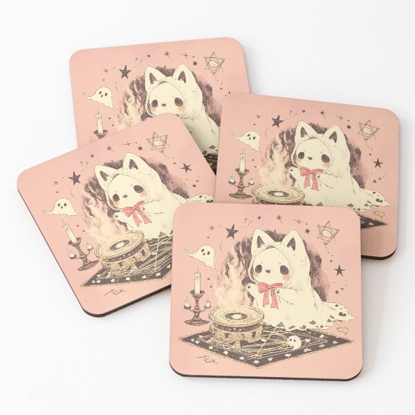 Item preview, Cute Corgi Ghost Seance with Adorable Spirits designed and sold by yinyuecreation.