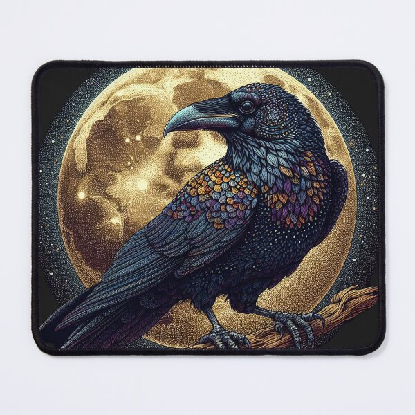 Item preview, Raven by moonlight 2 designed and sold by Kallak-AI-Art.