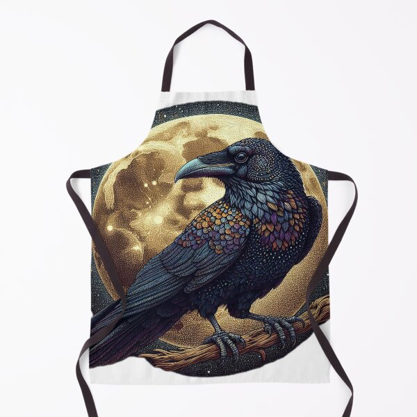 Item preview, Raven by moonlight 2 designed and sold by Kallak-AI-Art.