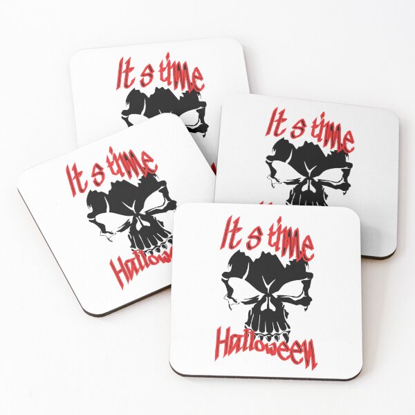 Item preview,  "It’s Time… Halloween" - Skull Halloween designed and sold by TeeAauthenticF.