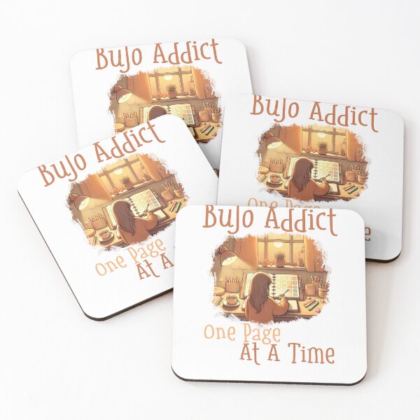Item preview, BuJo Addict: One Page at a Time - Bullet Journaling designed and sold by Subtle Awe.