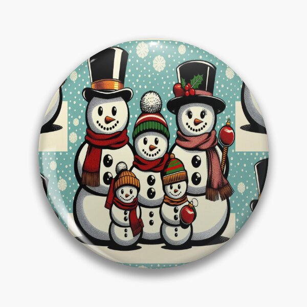 Item preview, Christmas Snowman family ,rbcozyholidays,CozyHolidays designed and sold by Expressions-Sel.