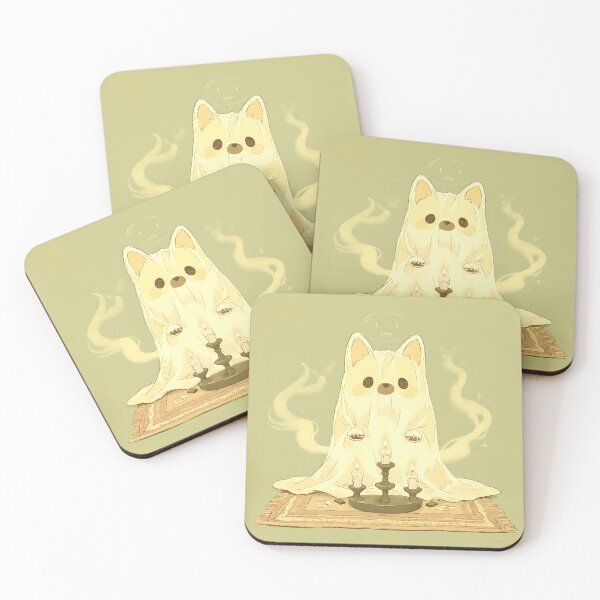 Item preview, Cute Corgi Ghost Seance with Adorable Spirits designed and sold by yinyuecreation.