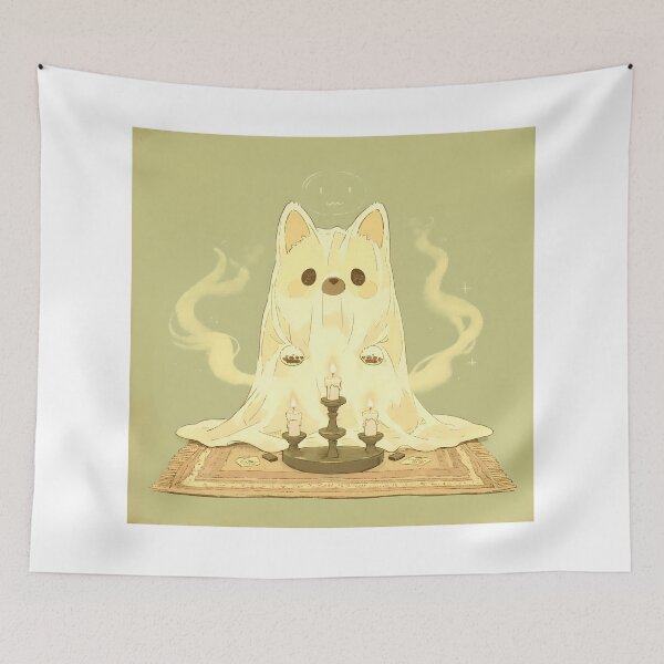 Item preview, Cute Corgi Ghost Seance with Adorable Spirits designed and sold by yinyuecreation.