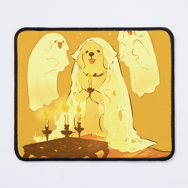 Item preview, Cute Golden Retriever Ghost Seance with Adorable Spirits designed and sold by yinyuecreation.