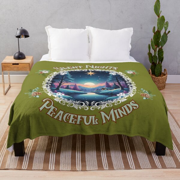 Item preview, SILENT NIGHTS, PEACEFUL MINDS designed and sold by Canvations.