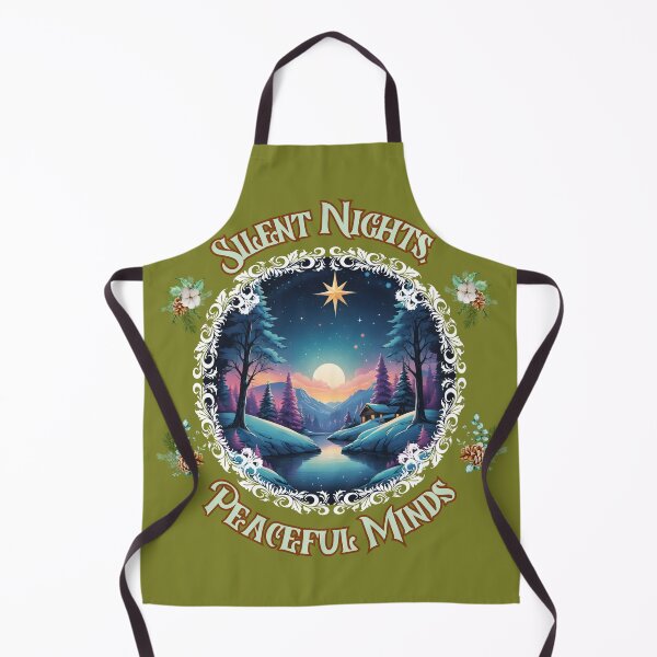 Item preview, SILENT NIGHTS, PEACEFUL MINDS designed and sold by Canvations.