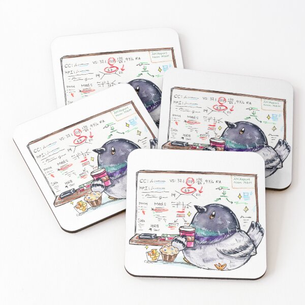 Item preview, Informe matutino de las palomas designed and sold by ornithogale.