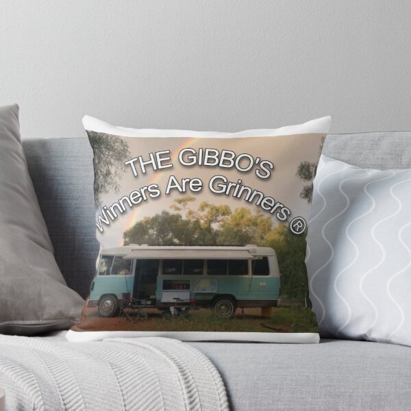The Gibbo's Throw Pillow