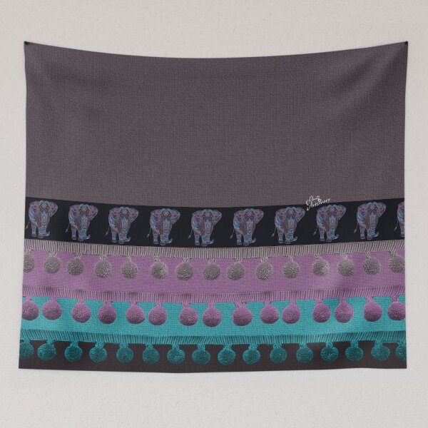Item preview, Patterned Elephants designed and sold by Fluid Artzworx.