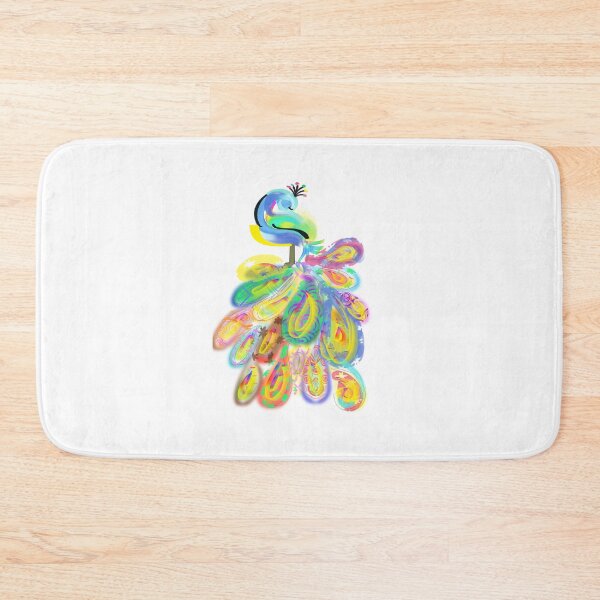 Item preview, Printed peacock designed and sold by Navitaloves.