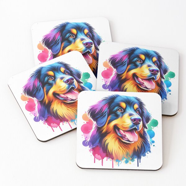 Item preview, Watercolor Hovawart Dog  designed and sold by TheAnimalZ00.