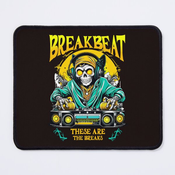 Item preview, BREAKBEAT  - Skeleton Decks (yellow)  designed and sold by Discothreadz.