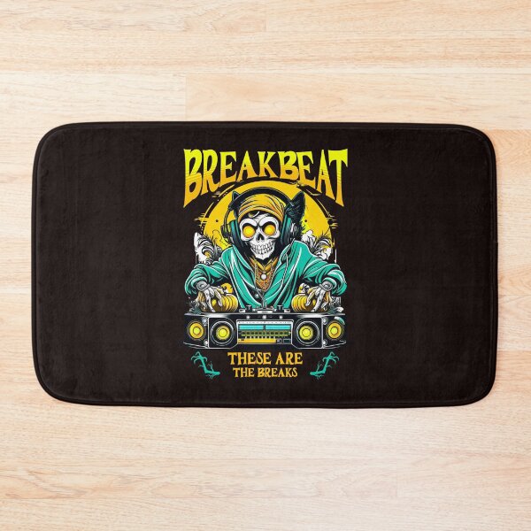 Item preview, BREAKBEAT  - Skeleton Decks (yellow)  designed and sold by Discothreadz.