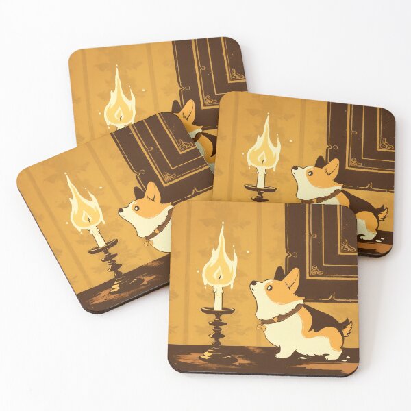 Item preview, Cute Corgi Ghost Seance with Adorable Spirits designed and sold by yinyuecreation.
