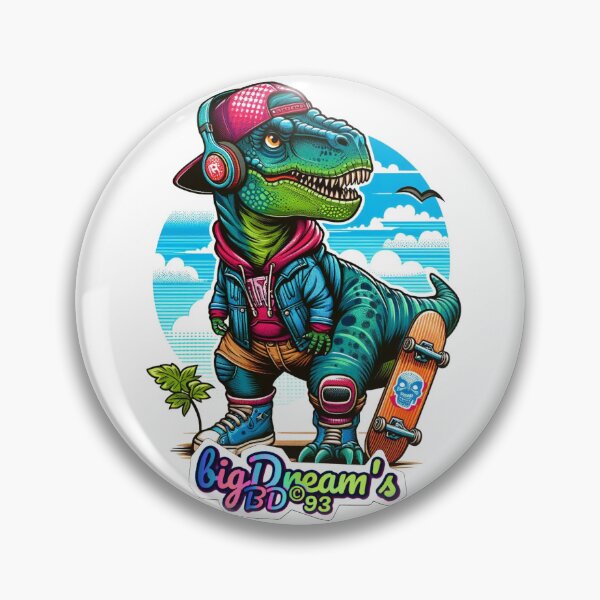 Item preview, bigDream's Kids Skater T-Rex designed and sold by bigDreams-BD93.