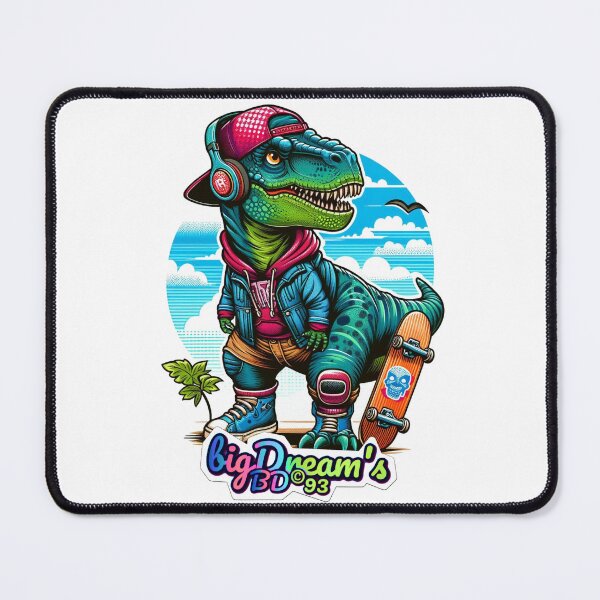 Item preview, bigDream's Kids Skater T-Rex designed and sold by bigDreams-BD93.