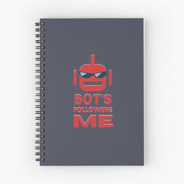 Item preview, Bot's Following Me designed and sold by Rybczynskiworks.